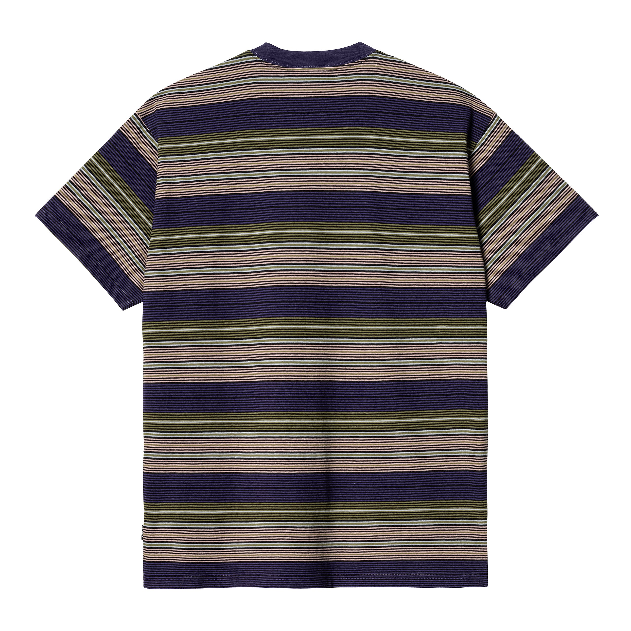Carhartt WIP Colby Short Sleeve T-shirt - Tyrian