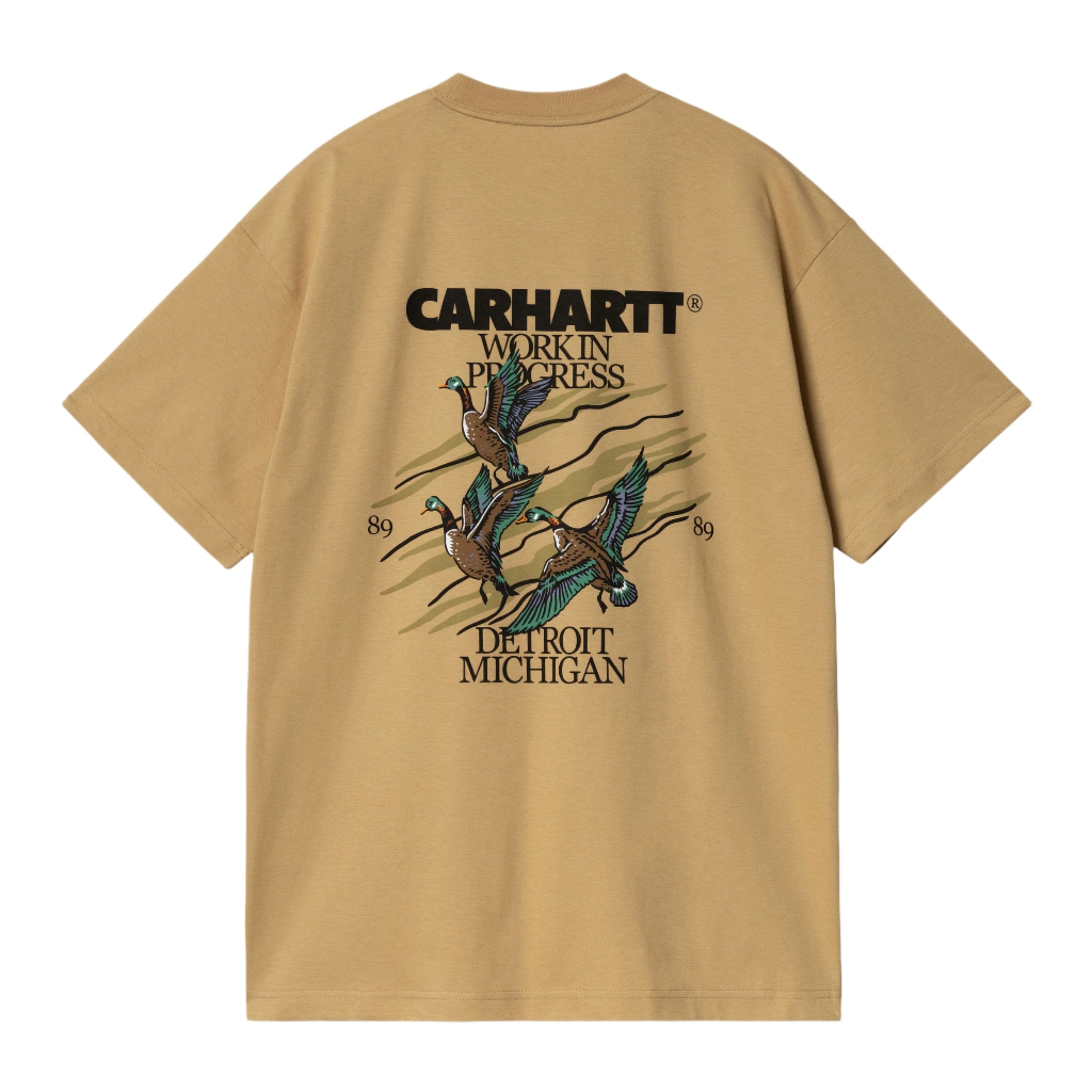 Carhartt WIP Brown Ducks T-shirt - Bourbon