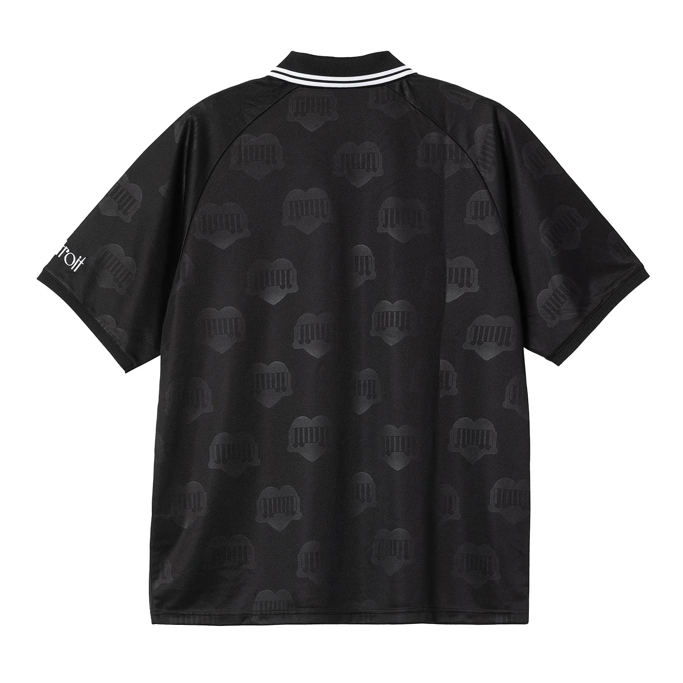 Carhartt WIP Hartt's Football Shirt - Black Jacquard