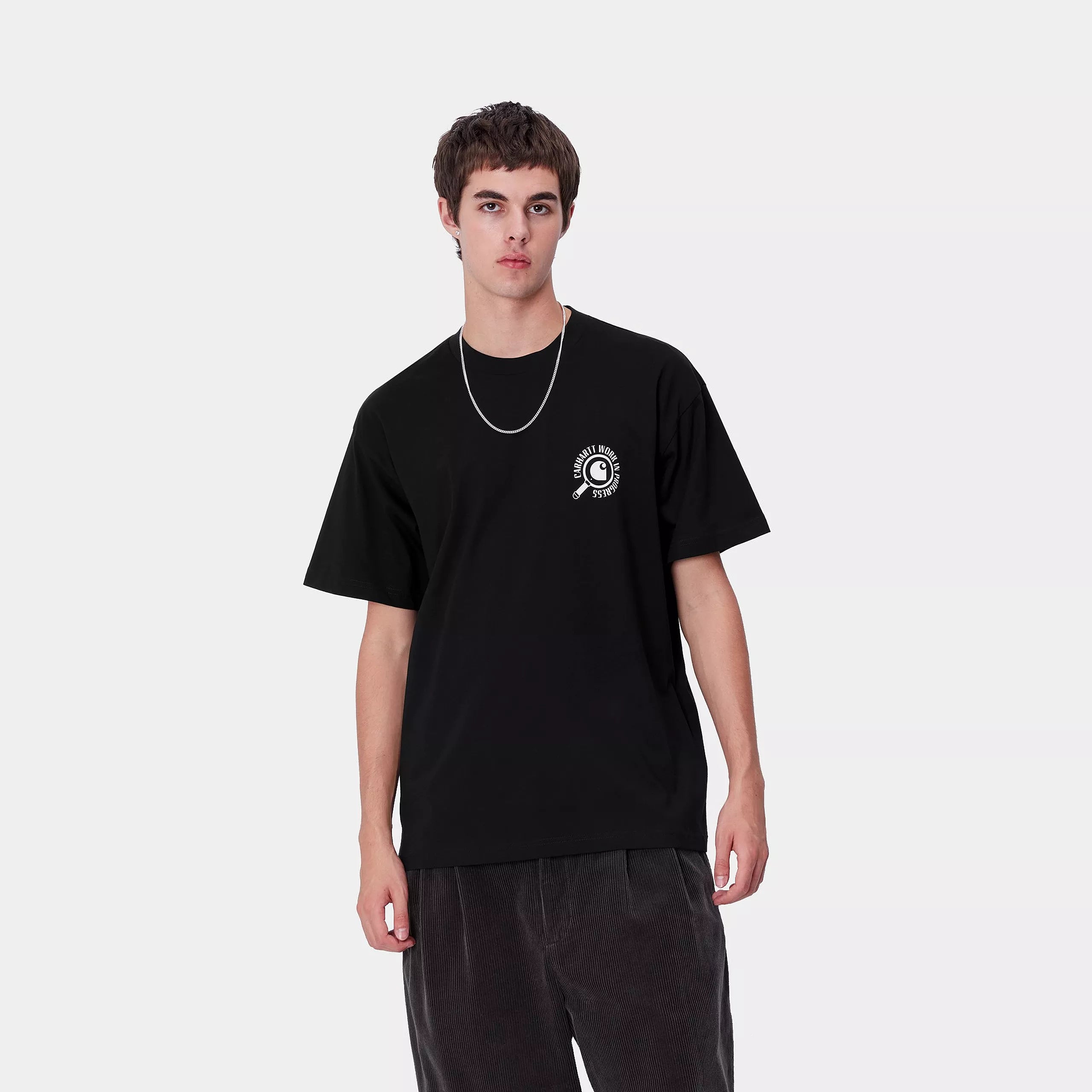 Carhartt WIP Inspector Short Sleeve T-shirt - Black