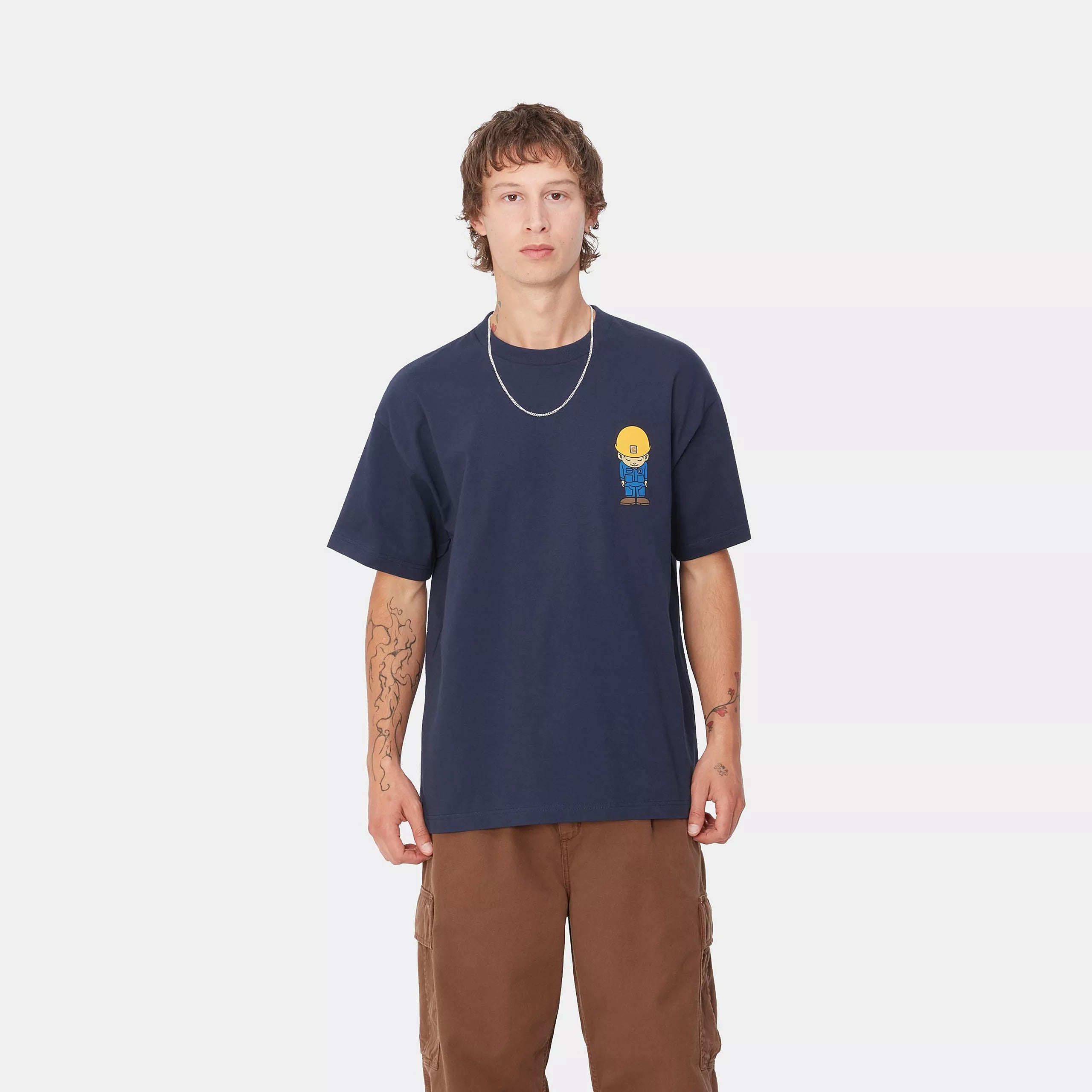 Carhartt WIP Sumimasen Short Sleeve T-shirt - Air Force Blue