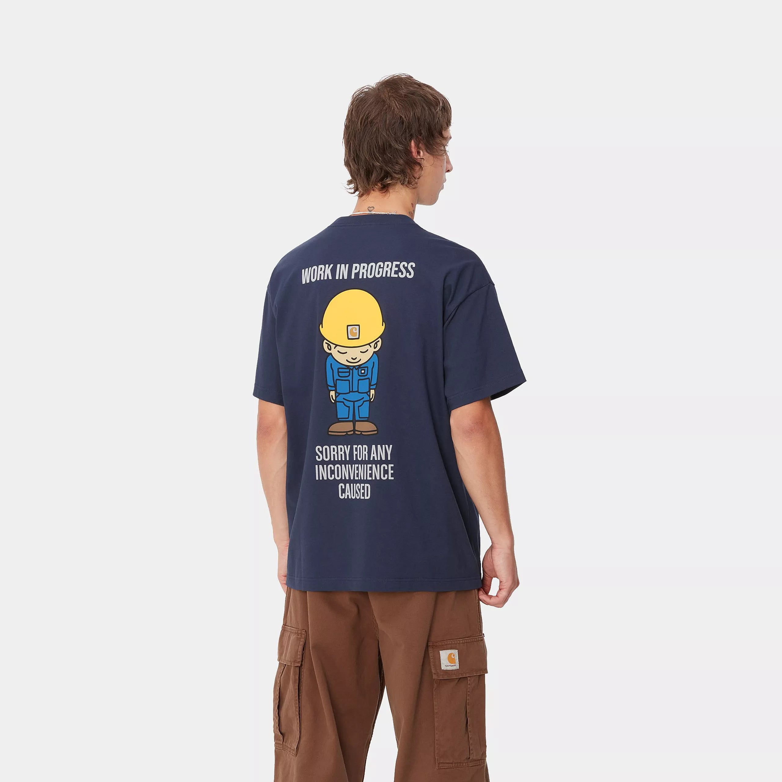 Carhartt WIP Sumimasen Short Sleeve T-shirt - Air Force Blue