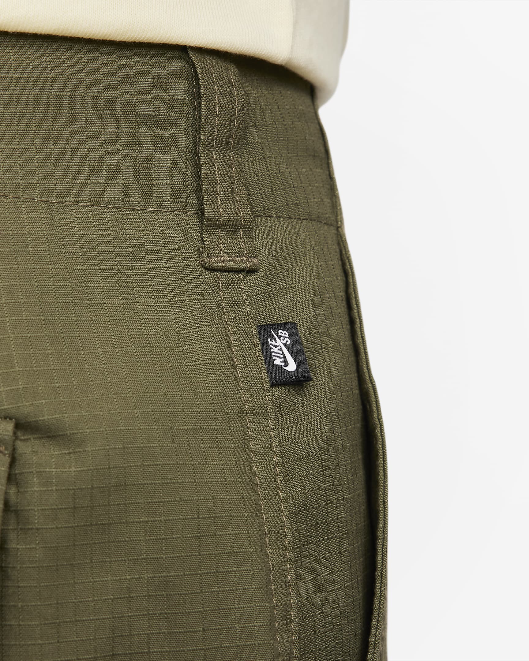 Nike SB Kearny Cargo Pants - Medium Olive/White