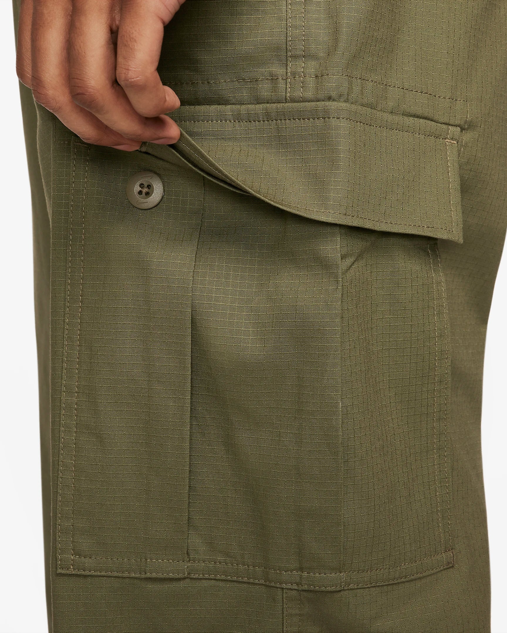 Nike SB Kearny Cargo Pants - Medium Olive/White