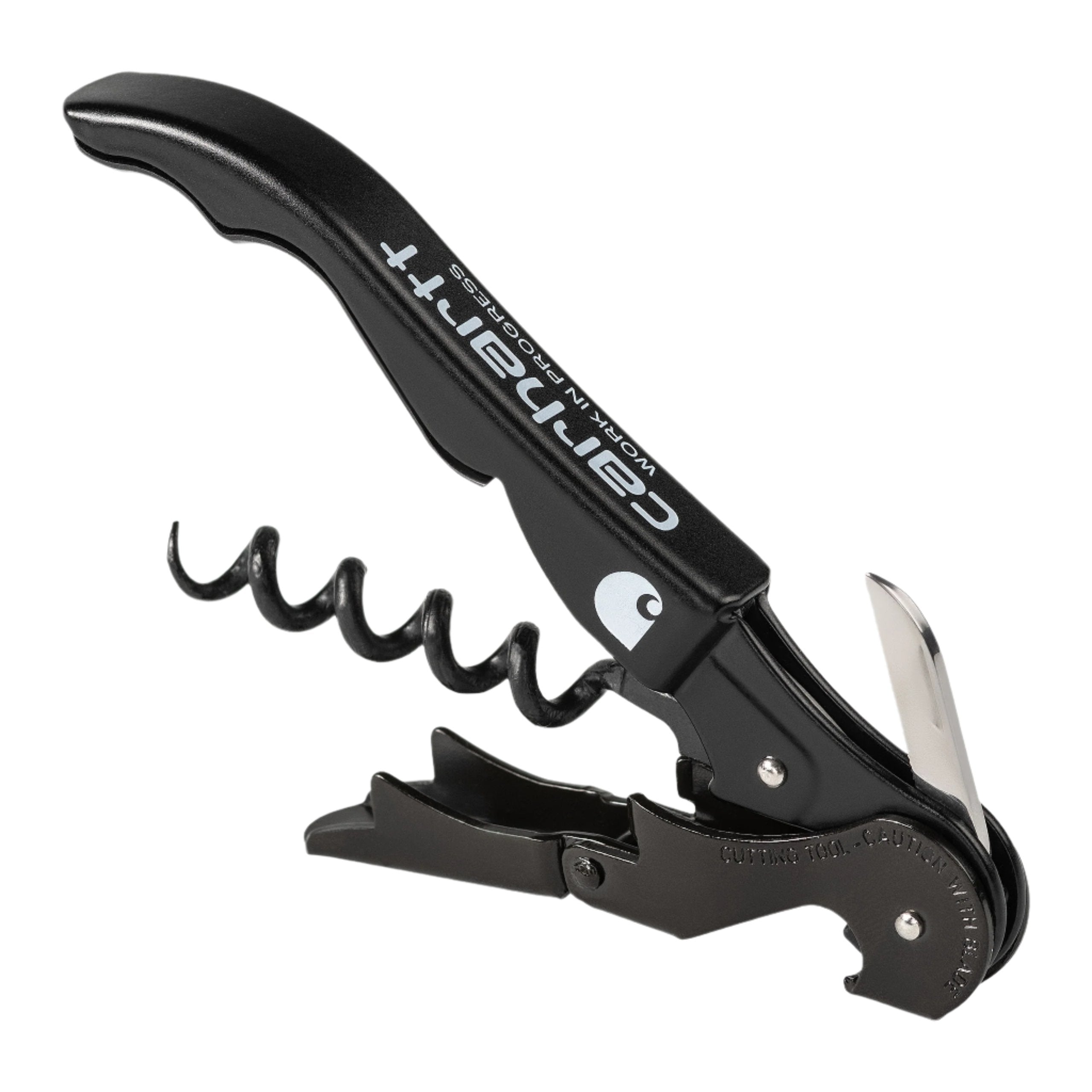 Carhartt WIP Script Pulltap's Corkscrew - Black