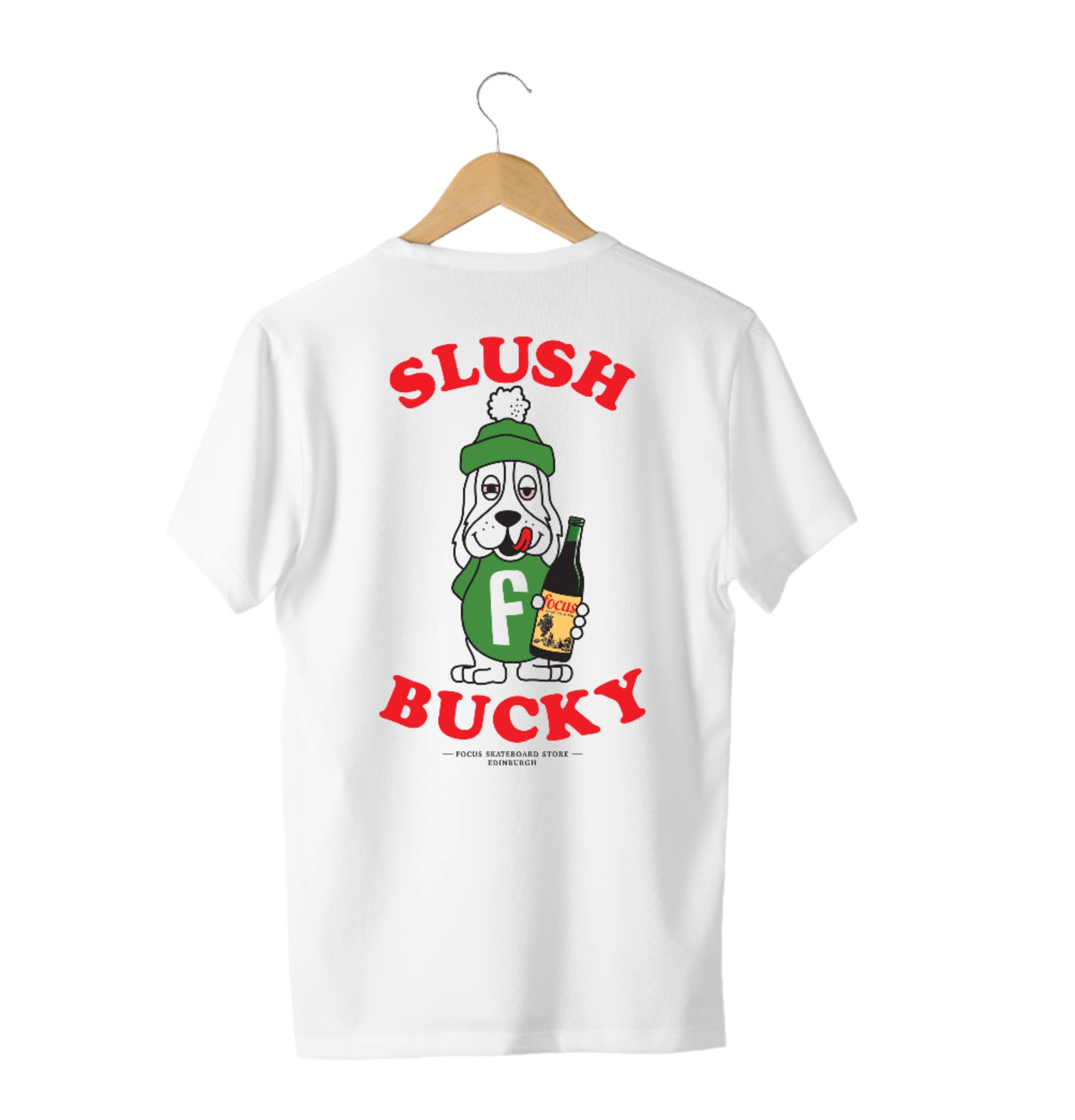 Focus Slush Bucky T-shirt - White