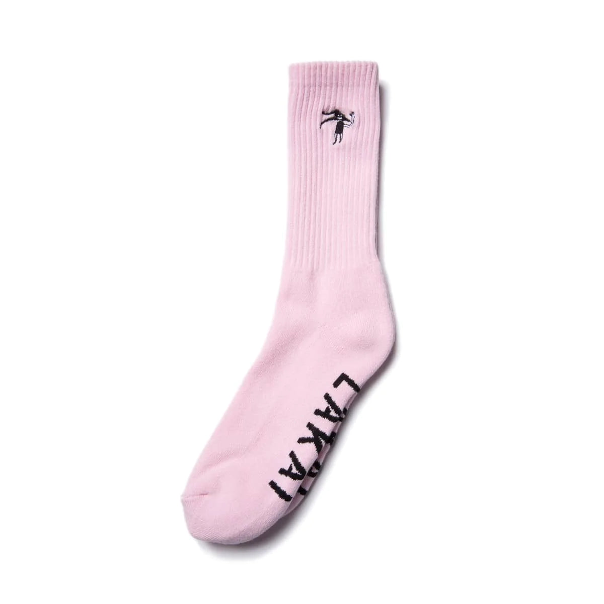 Lakai Flare Face Crew Socks - Pink