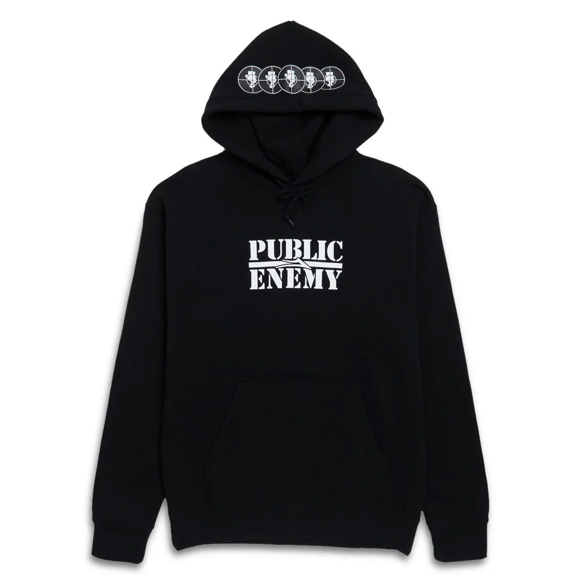 Lakai x Public Enemy Classic Hooded Sweatshirt - Black