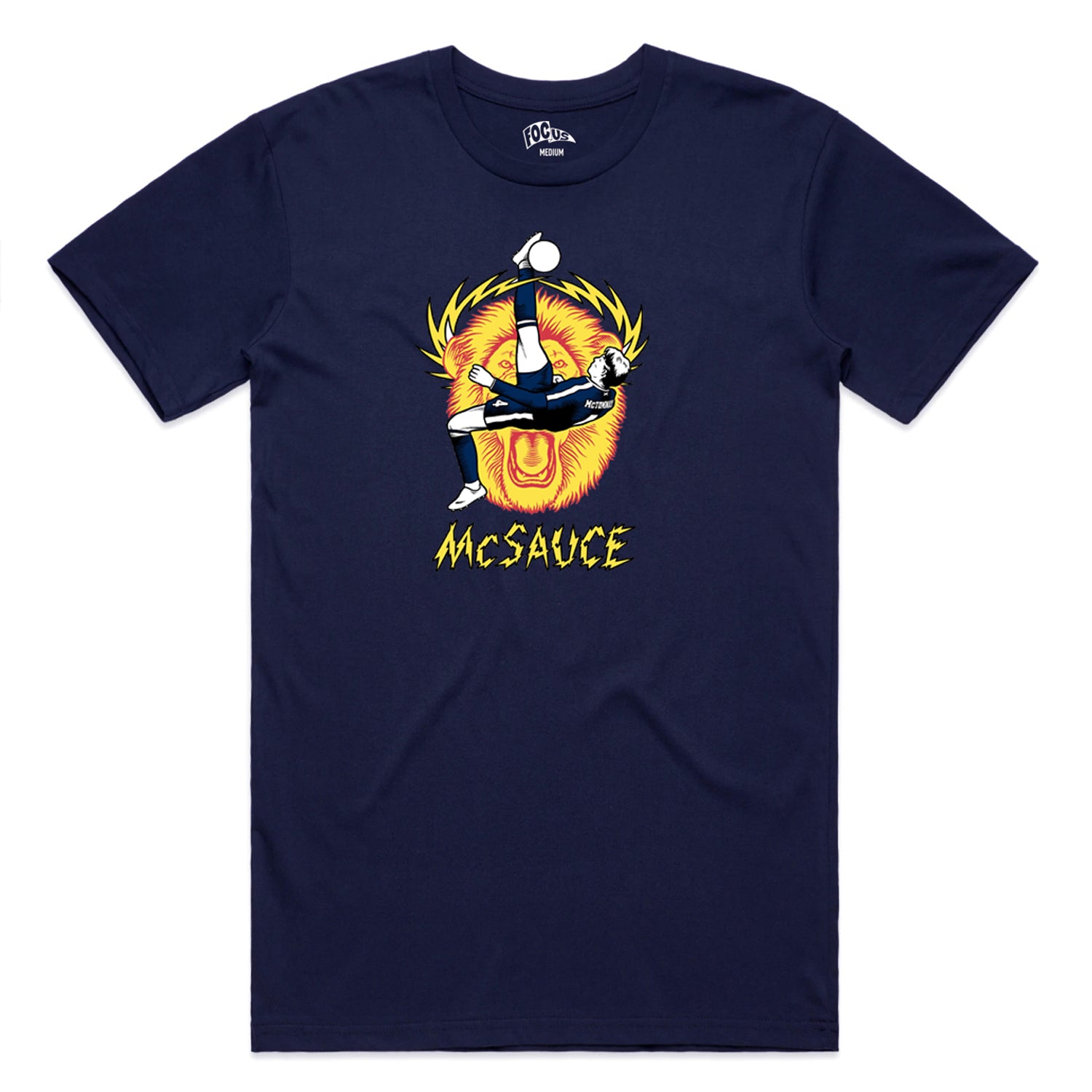 Focus McSauce T-shirt - Navy PRE-ORDER