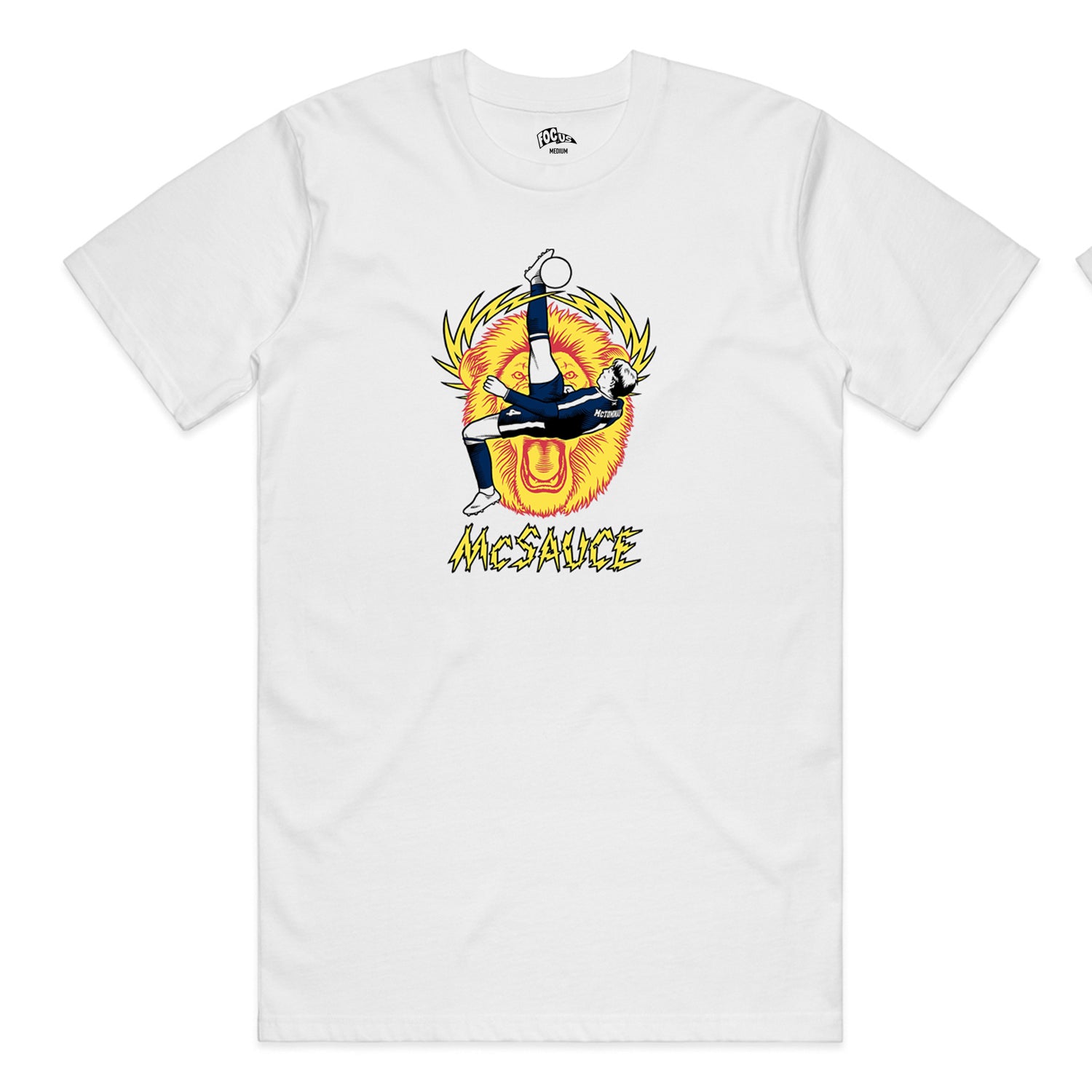 Focus McSauce T-shirt - White PRE-ORDER