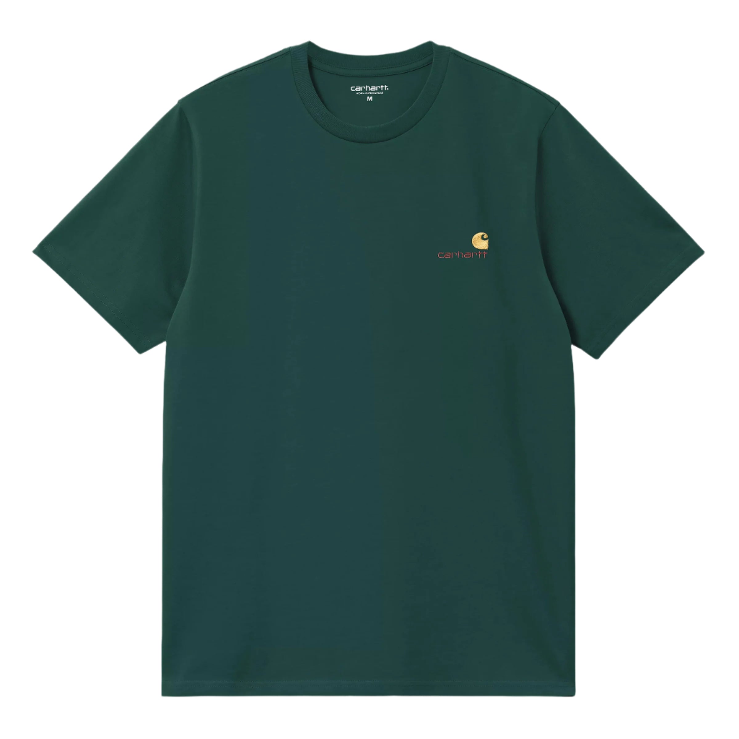 Carhartt WIP American Script Short Sleeve T-shirt - Conifer