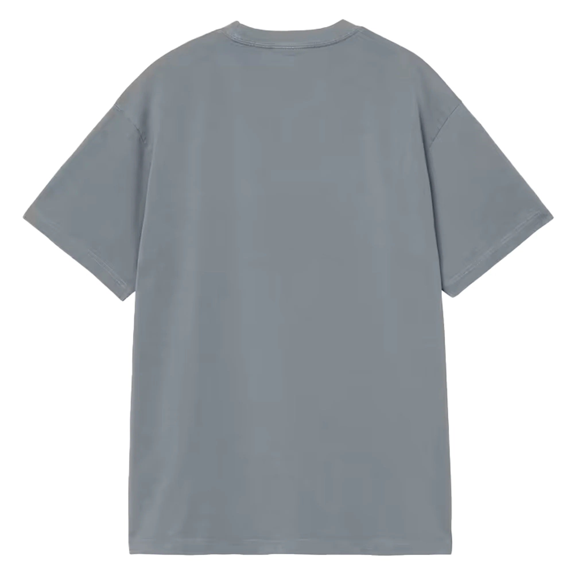 Carhartt WIP III S/S T-shirt - Cozy Blue Heavy Stone Wash