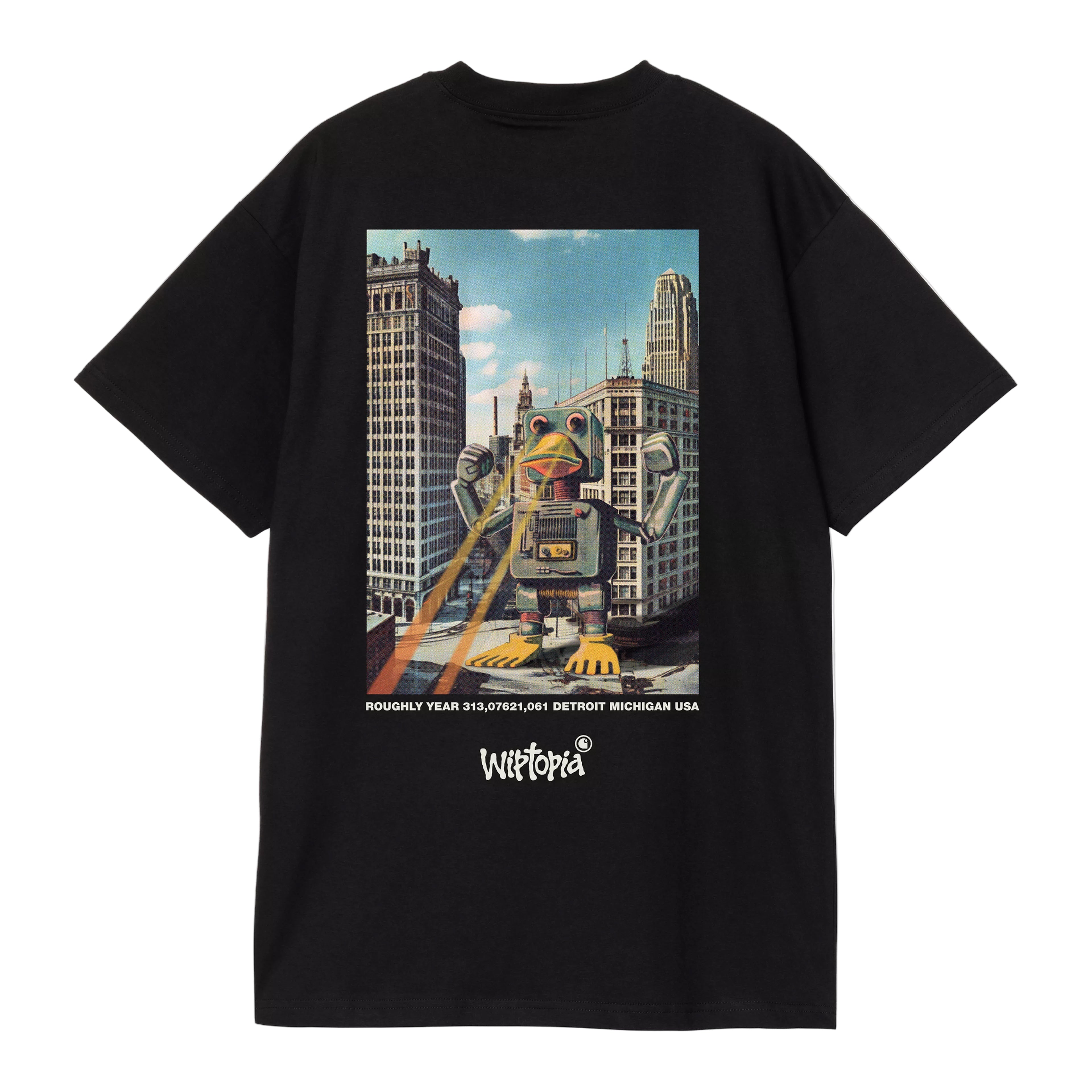 Carhartt WIP Wiptopia Short Sleeve T-shirt - Black
