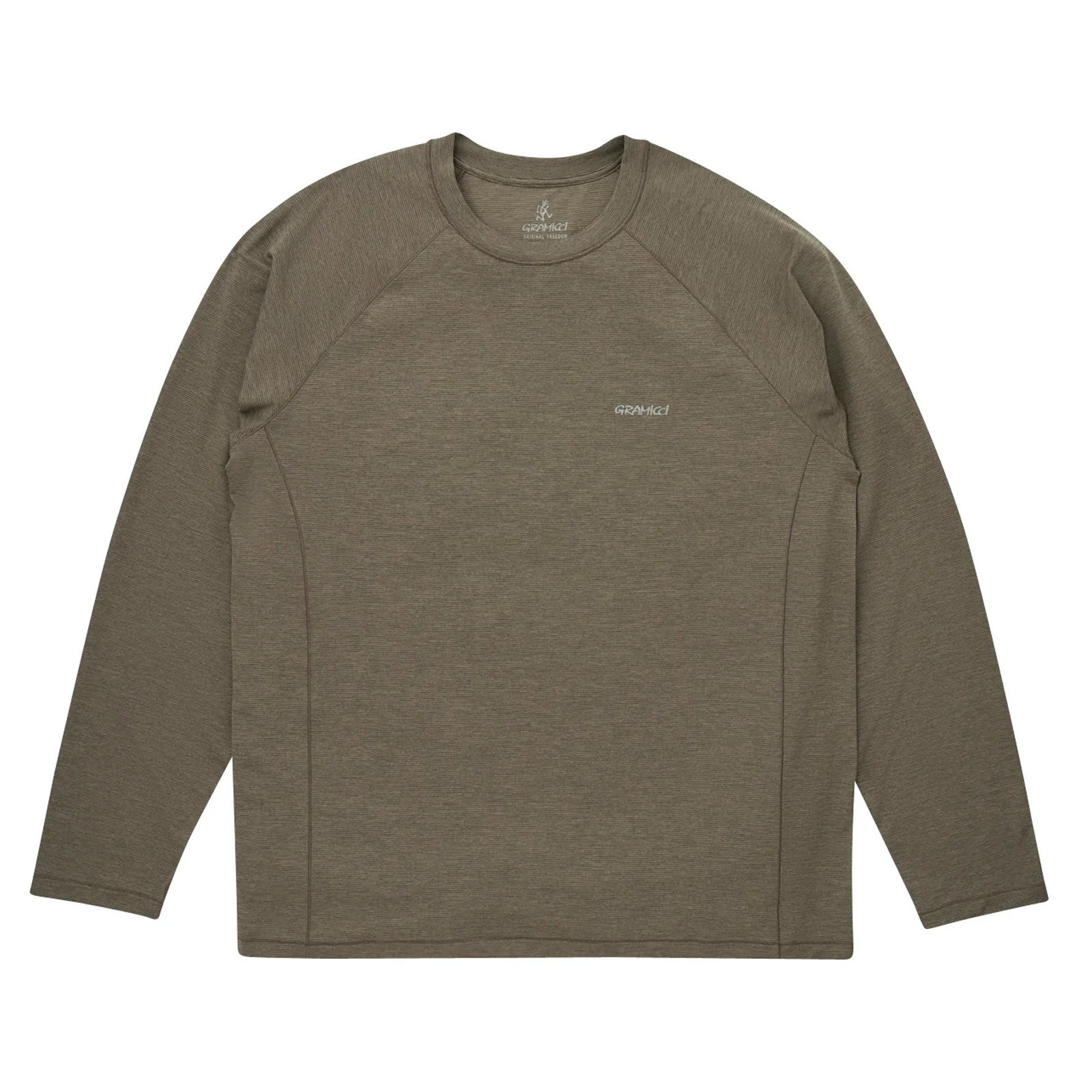 Gramicci Winter Thermal Long Sleeve T-shirt - Olive Heather