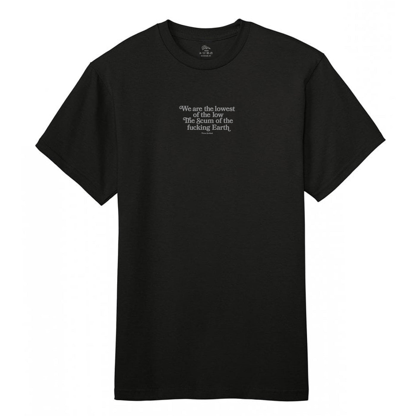 Focus Scum Of The Earth T-shirt - Black