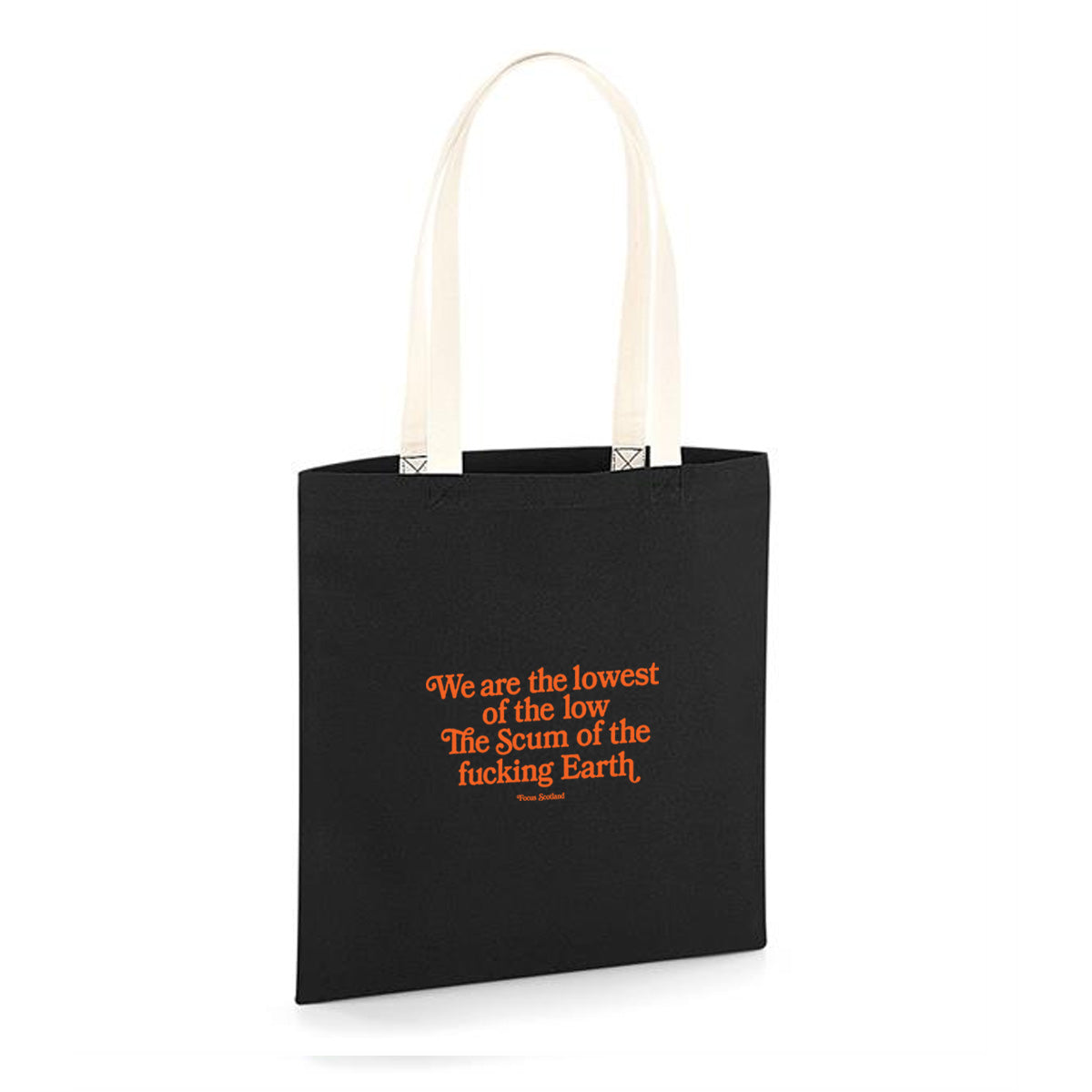 Focus Scum Of The Earth Tote Bag - Black/Natural