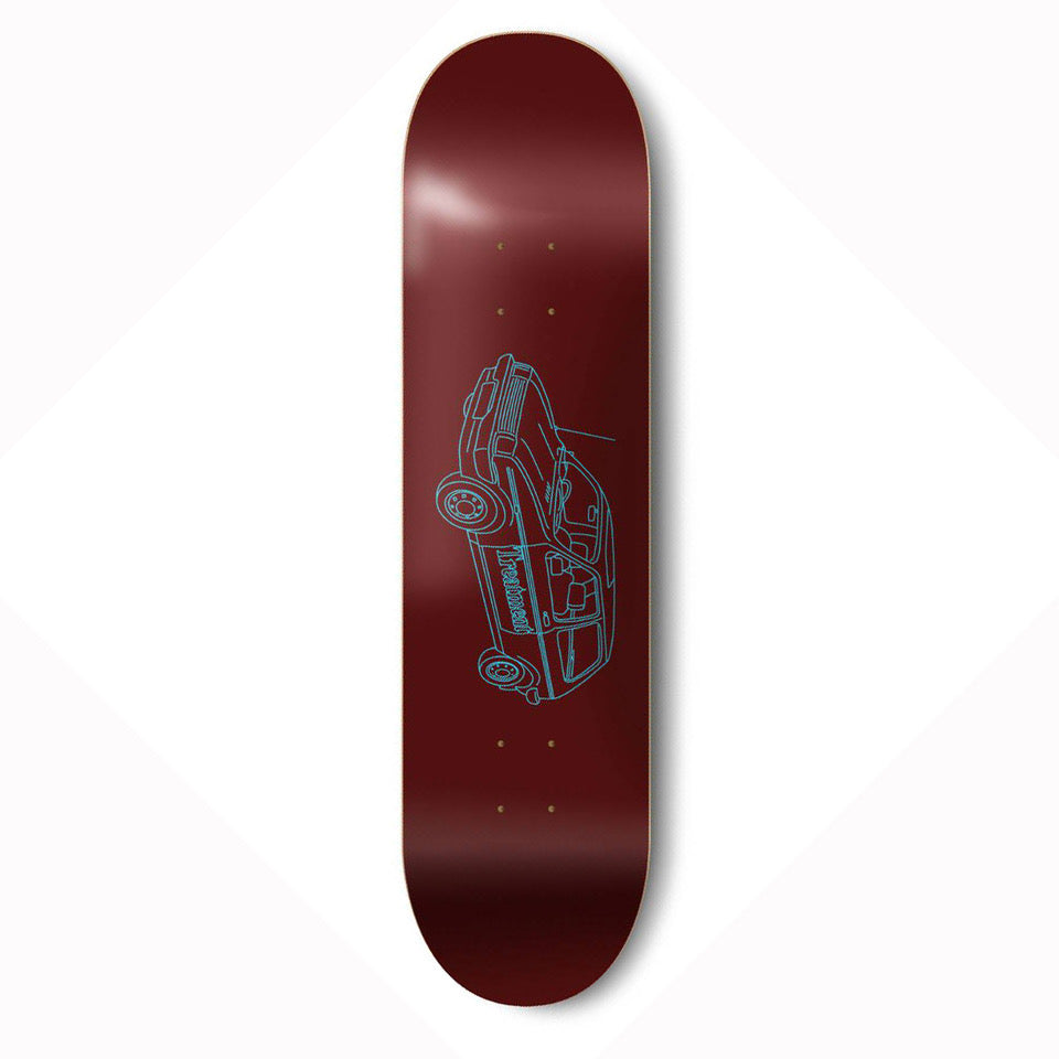 Treatment Skateboards Gallop Deck Red/Blue - 8"