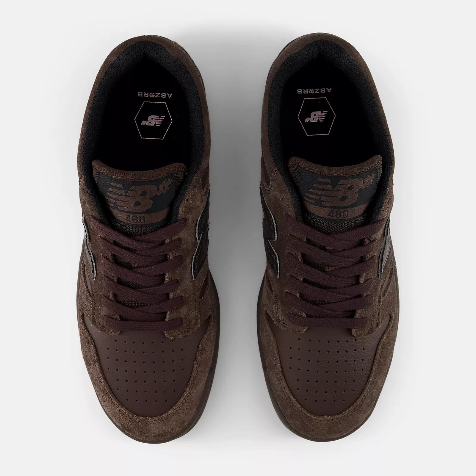 New Balance Numeric NM480 Shoes - Chocolate Brown