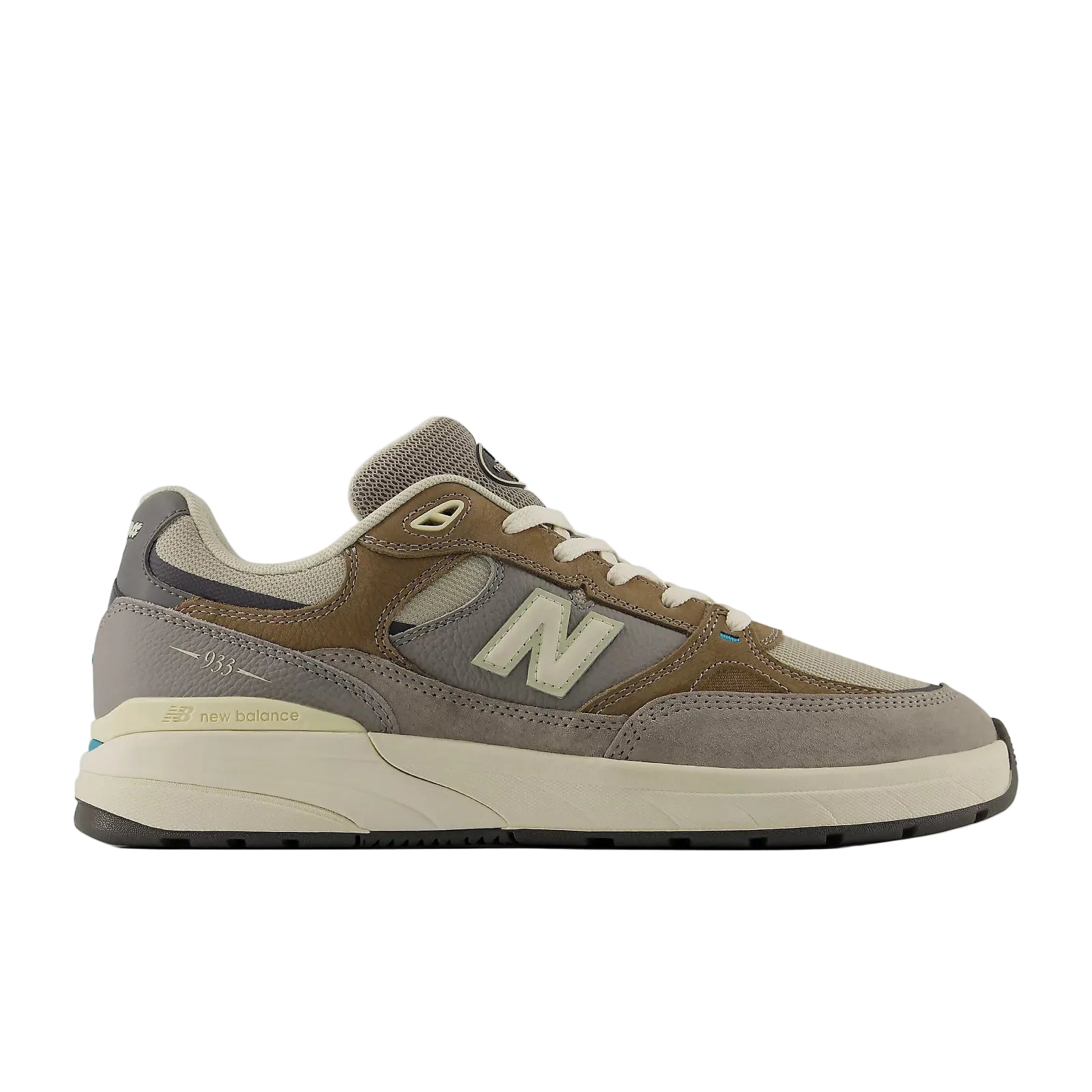 New Balance Numeric Andrew Reynolds 933 Shoes - Grey Days