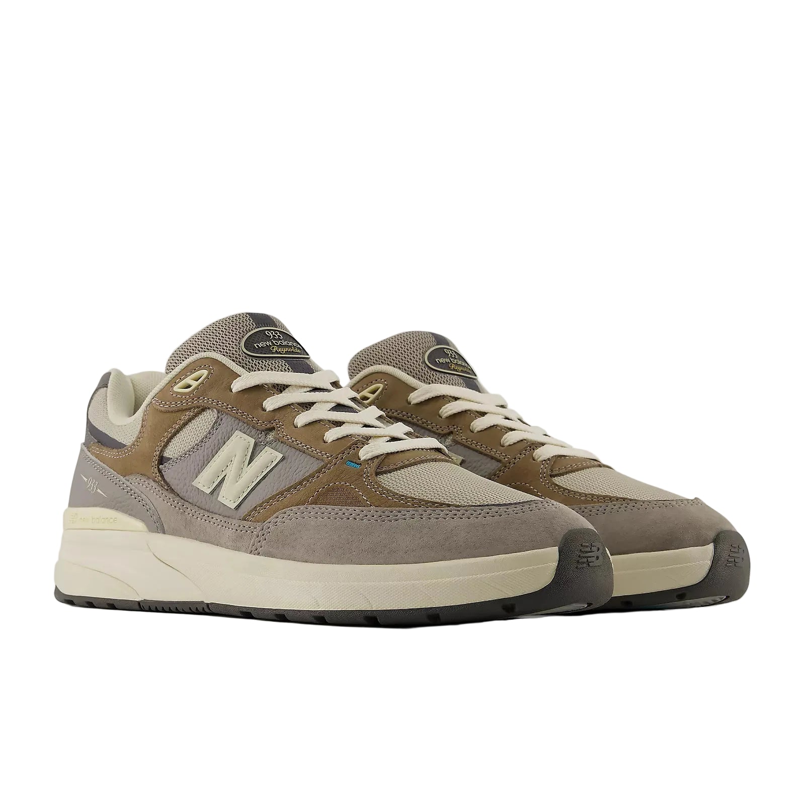 New Balance Numeric Andrew Reynolds 933 Shoes - Grey Days