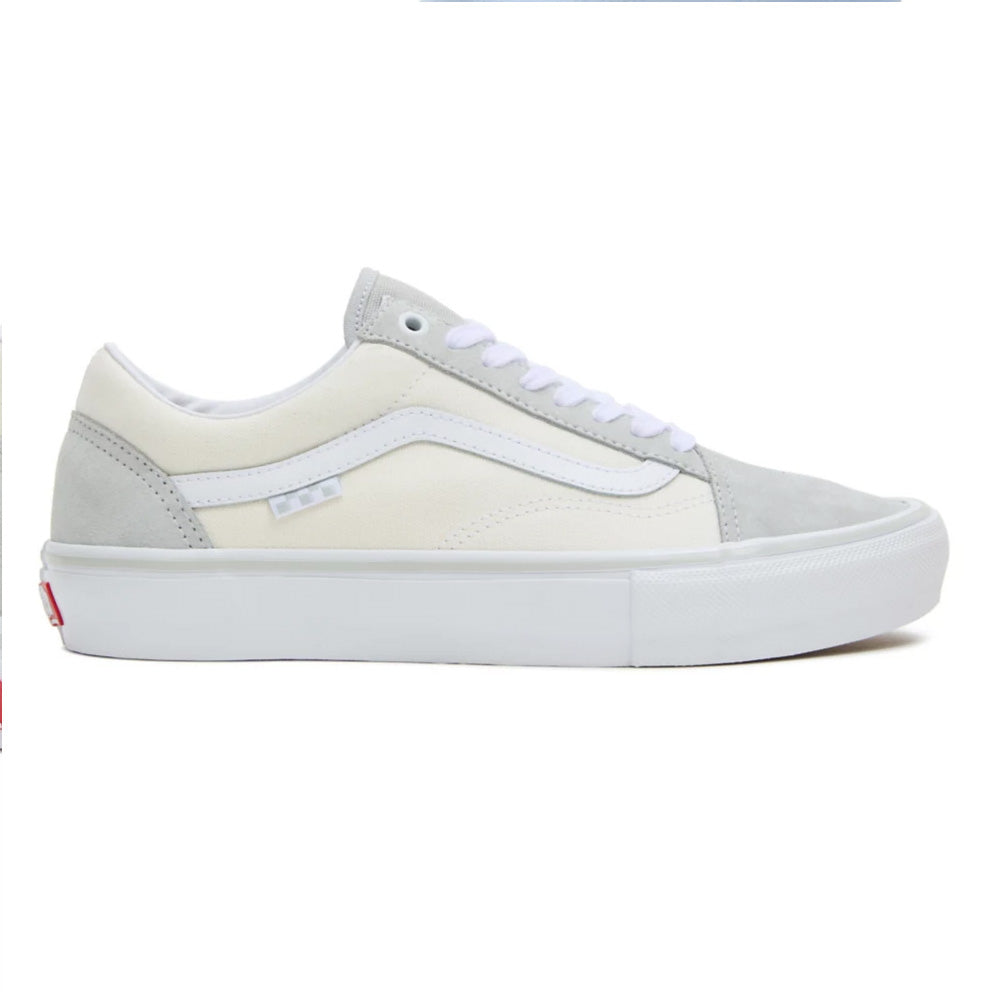 Vans Skate Old Skool Shoes - Light Grey/White