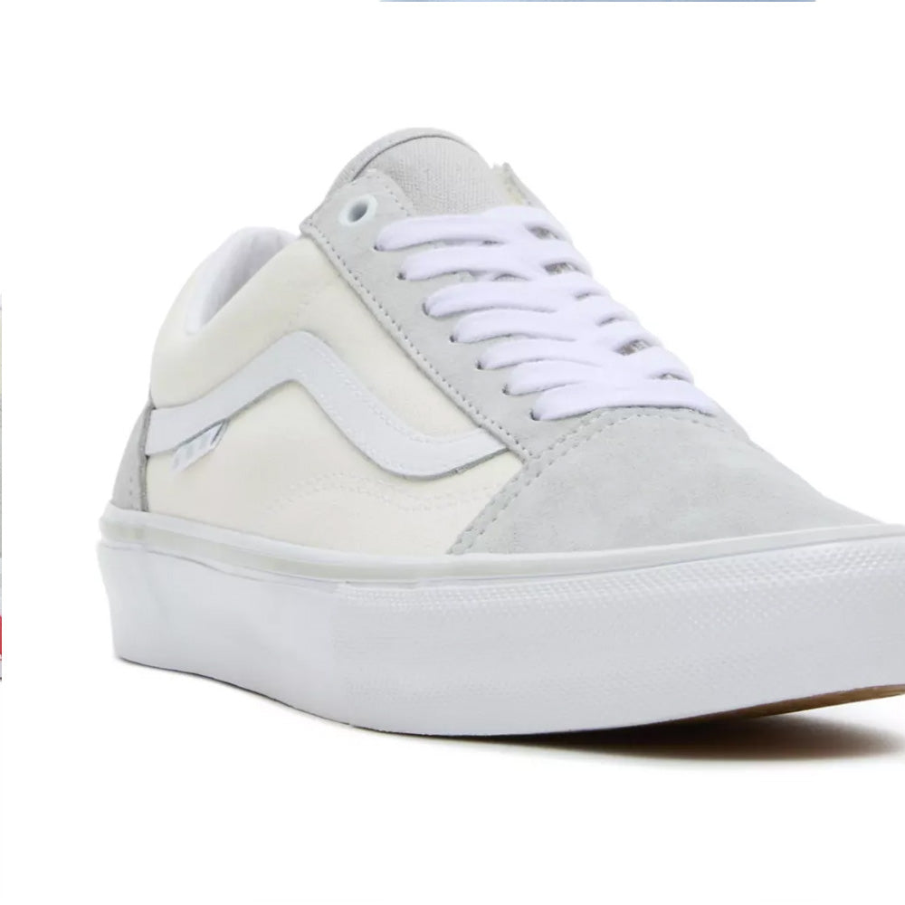 Vans Skate Old Skool Shoes - Light Grey/White