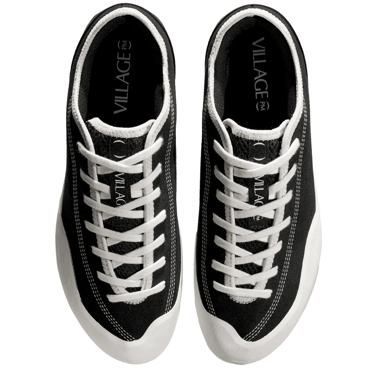 Village PM 1:30 Pm Shoes - Black/White