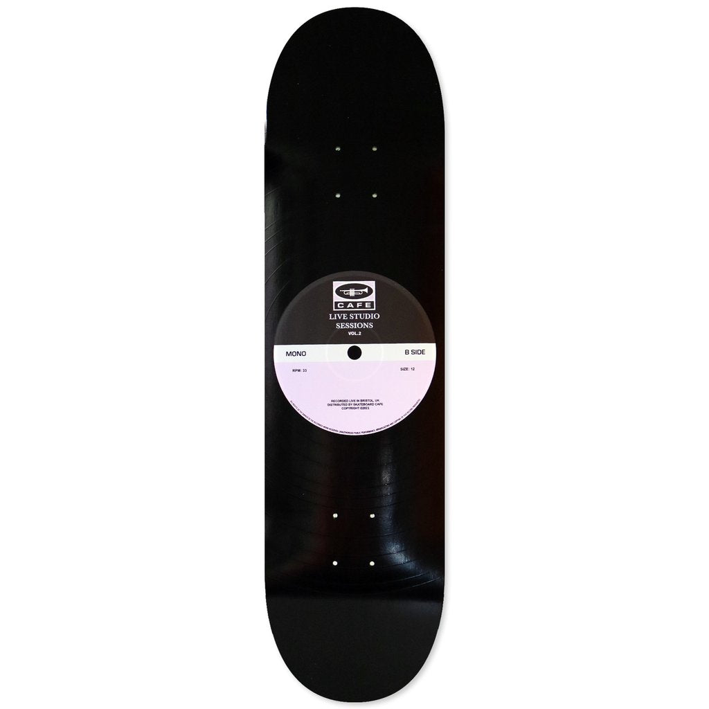 Skateboard Cafe '45' Deck - Black/Lavender 8.125