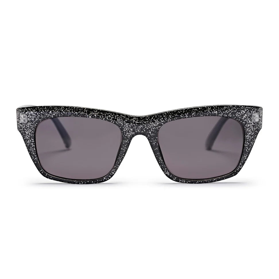 Black 2025 glitter sunglasses