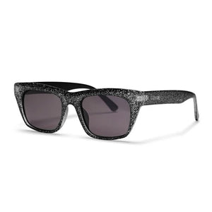 CHPO Stitch & Stones Sunglasses - Black Glitter