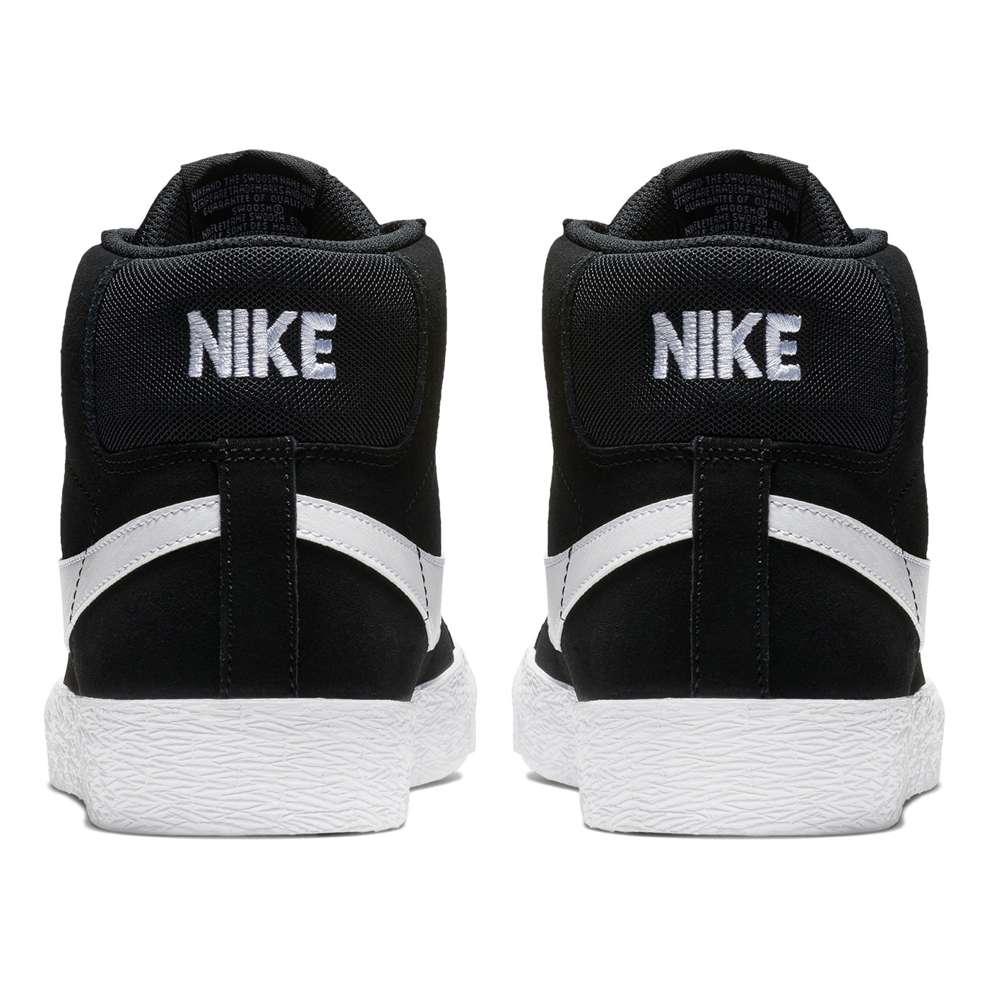 Nike SB Zoom Blazer Mid Shoes - Black/White