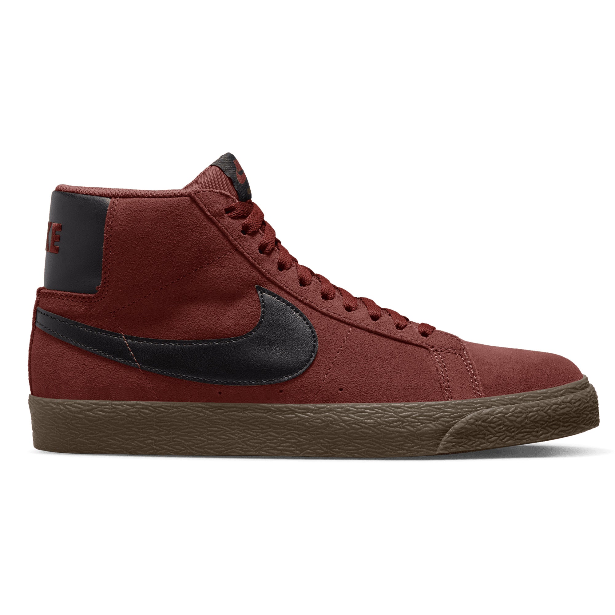 Nike SB Blazer Mid Shoes - Oxen Brown/Black-Oxen Brown