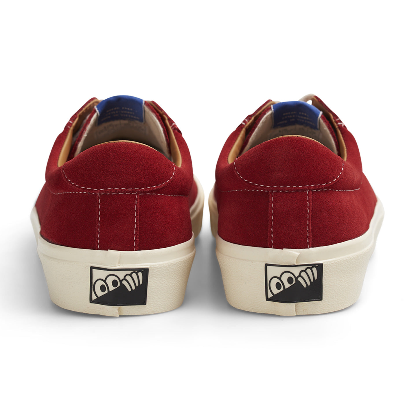 Last Resort AB VM001 Suede LO Shoes - Old Red/White