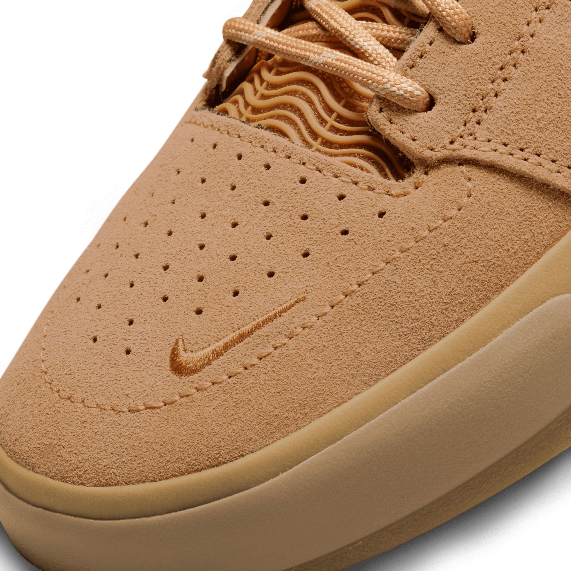 Nike SB Ishod Premium Pro Shoe - Flax/Wheat-Flax-Gum