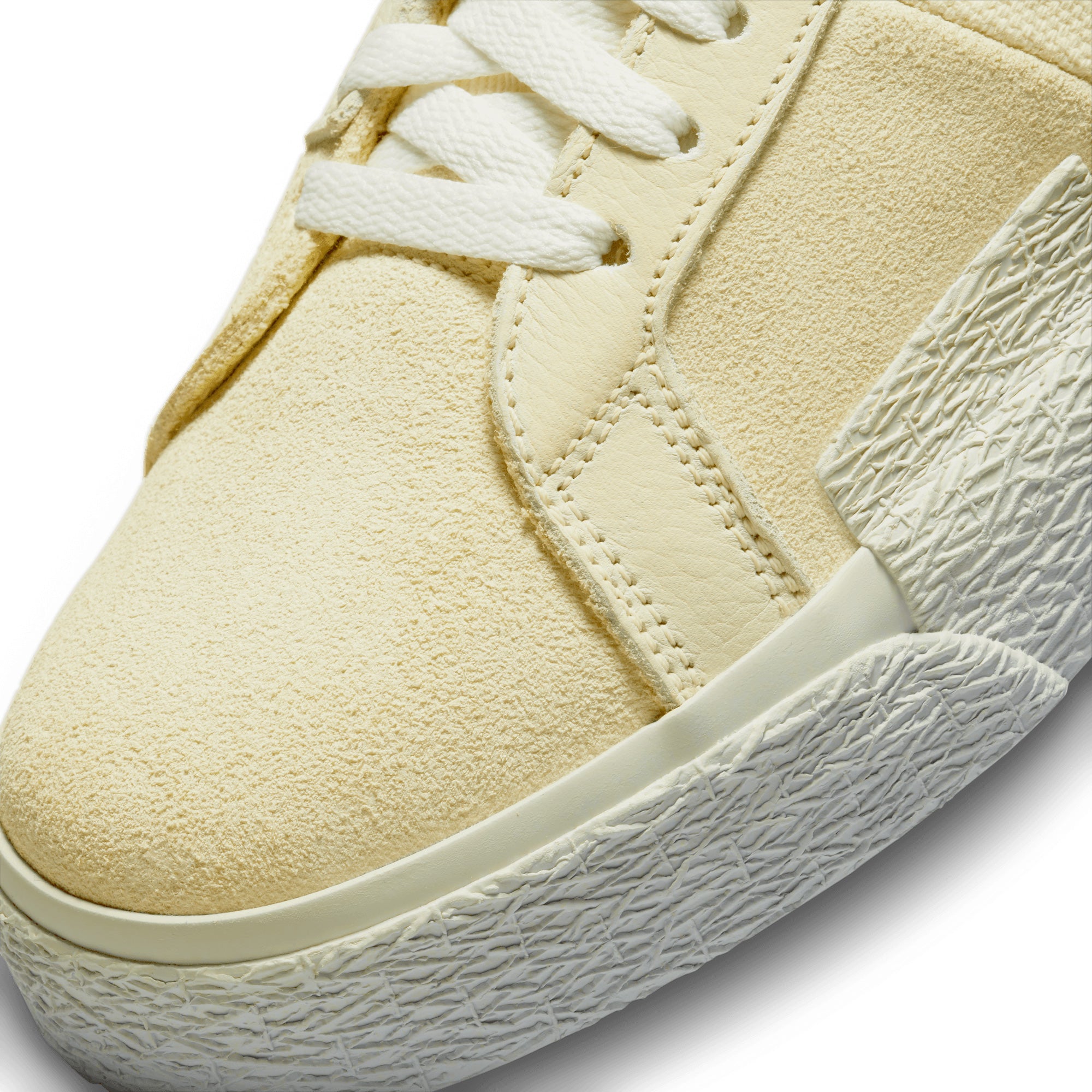 Nike SB Blazer Mid Premium Shoes - Lemon Wash/Lemon Wash-White