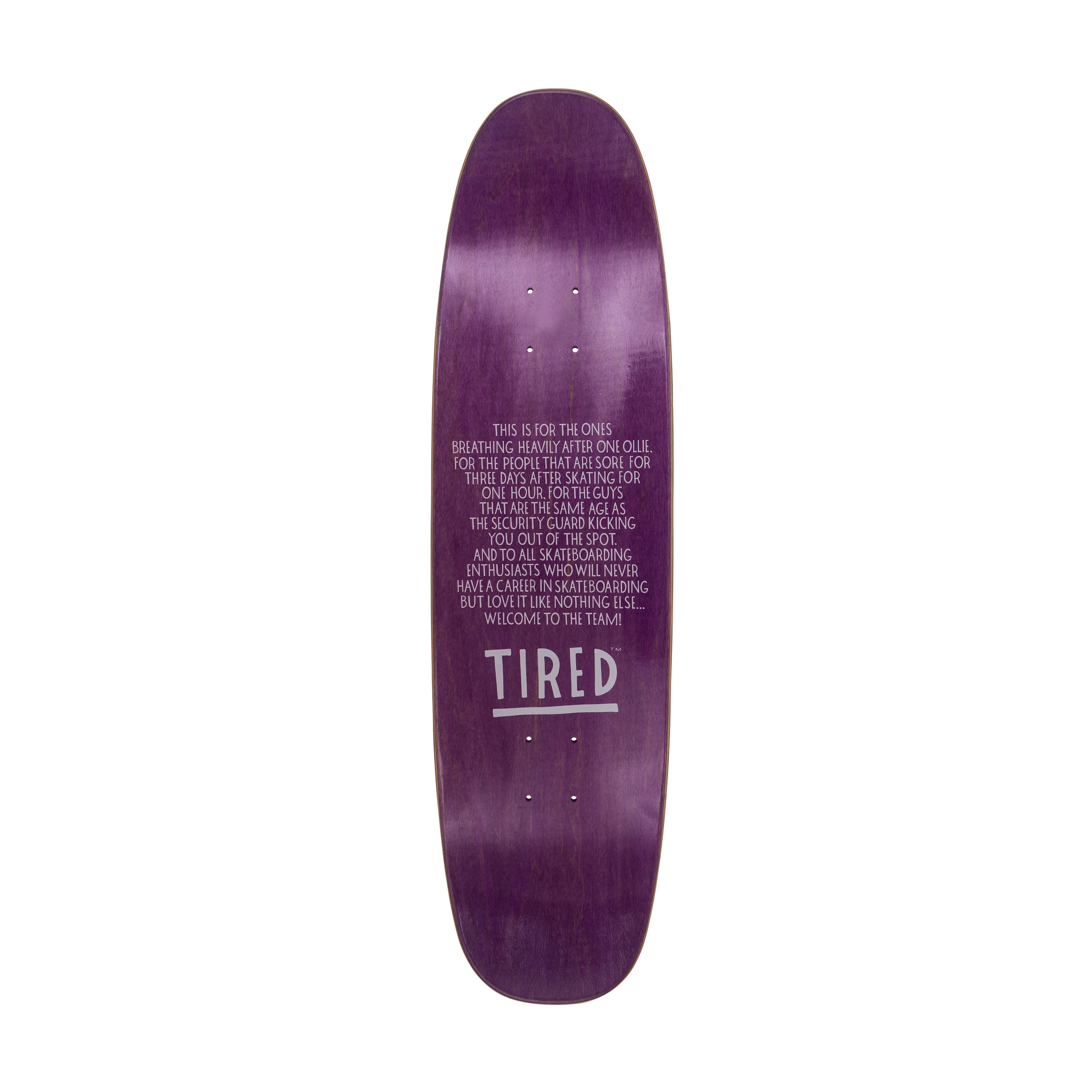 Tired Skateboards Double Vision Deck - Donny 8.75"