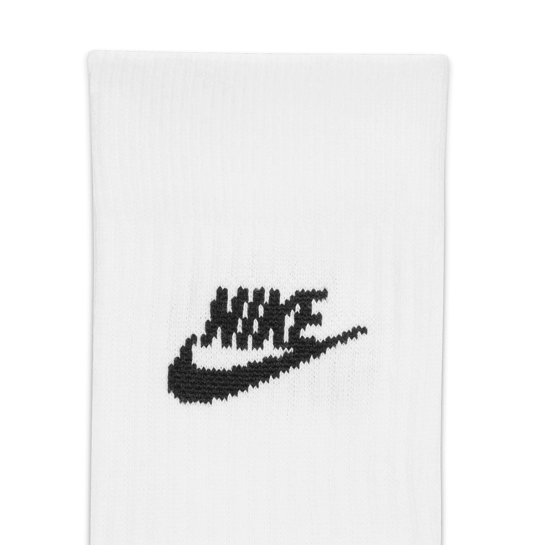 Nike Everyday Essential Crew 3 Pack Socks - White/Black