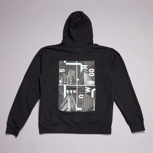 Focus x Paul Banks All The Buildings Hooded Sweatshirt - Black