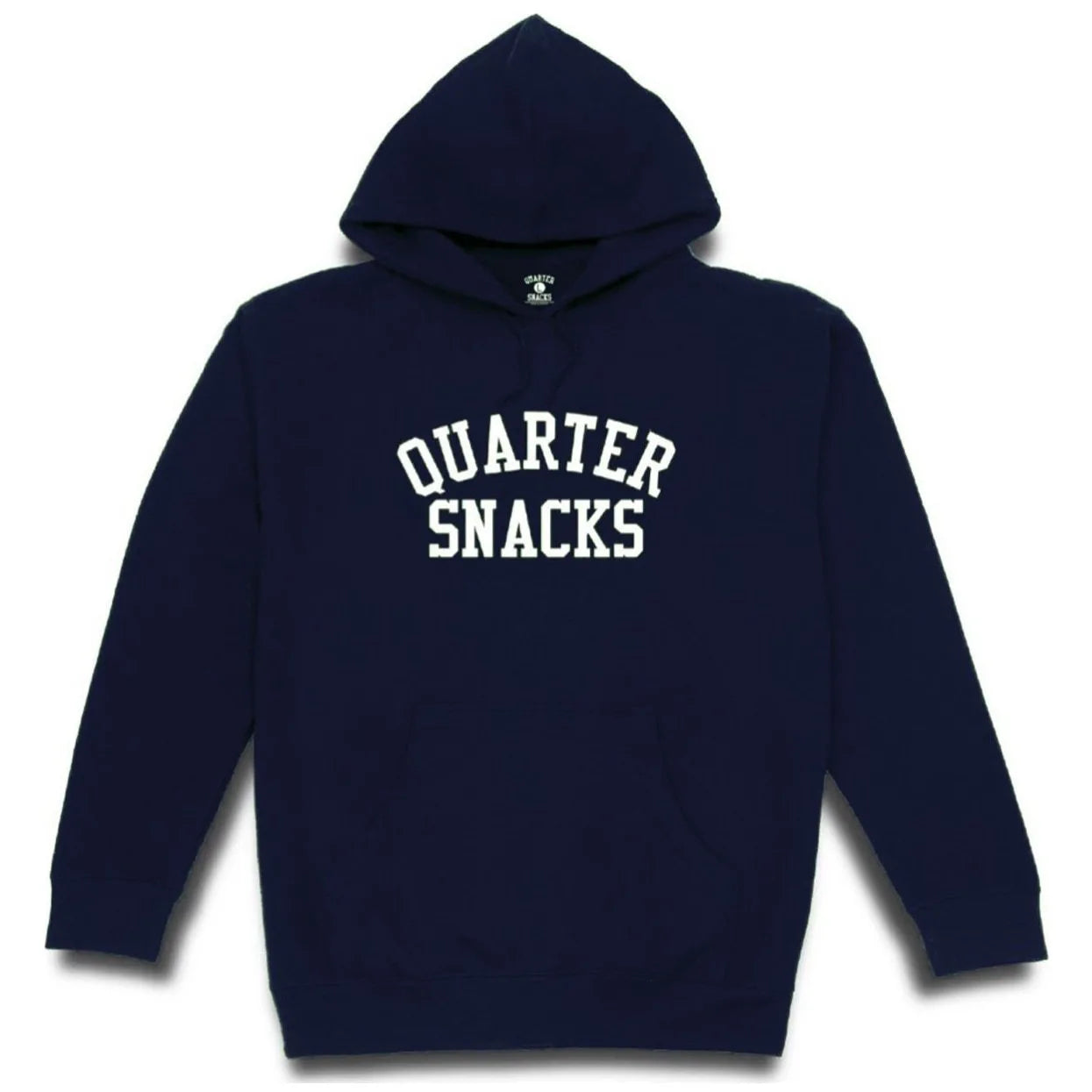 Quartersnacks Classic Arch Hooded Sweatshirt - Navy
