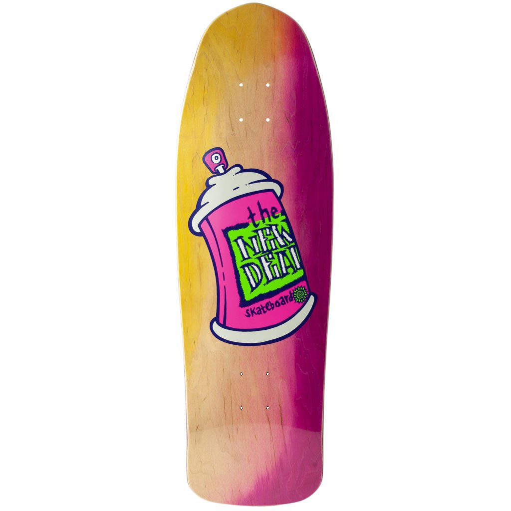 New Deal Spray Can Neon HT Deck - 9.75"