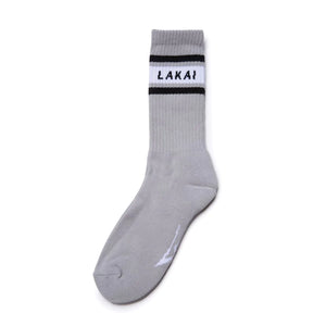 Lakai Tube Crew Socks - Grey
