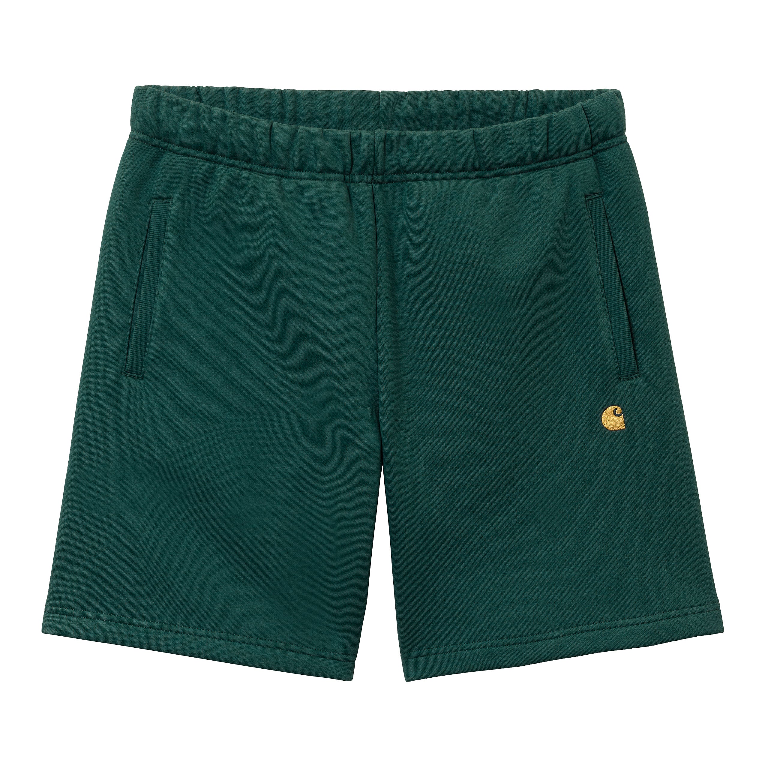 Carhartt WIP Chase Sweat Shorts Botanic Gold