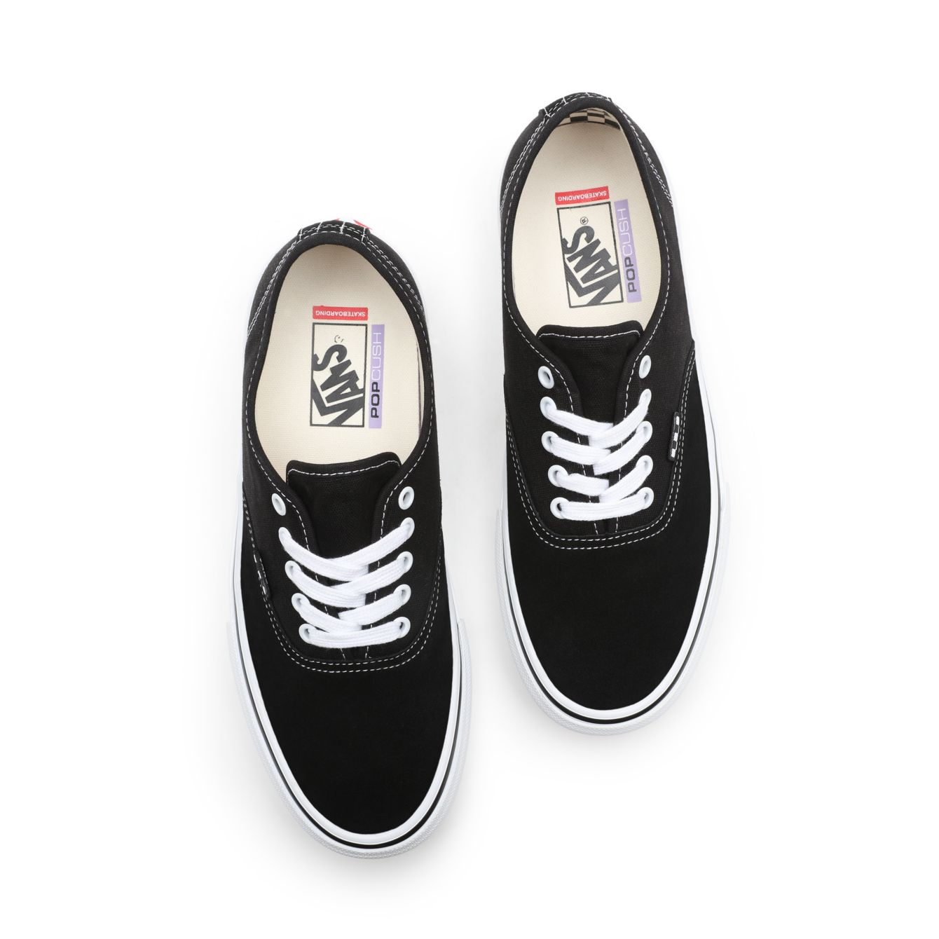 Vans Skate Authentic Shoes - Black/White