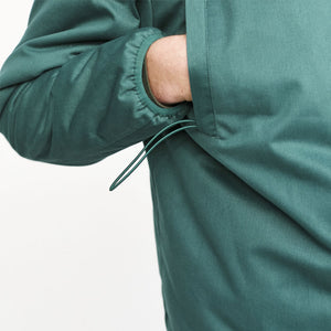 POP Trading Company Plada Reversible Padded Jacket - Bistro Green/Navy