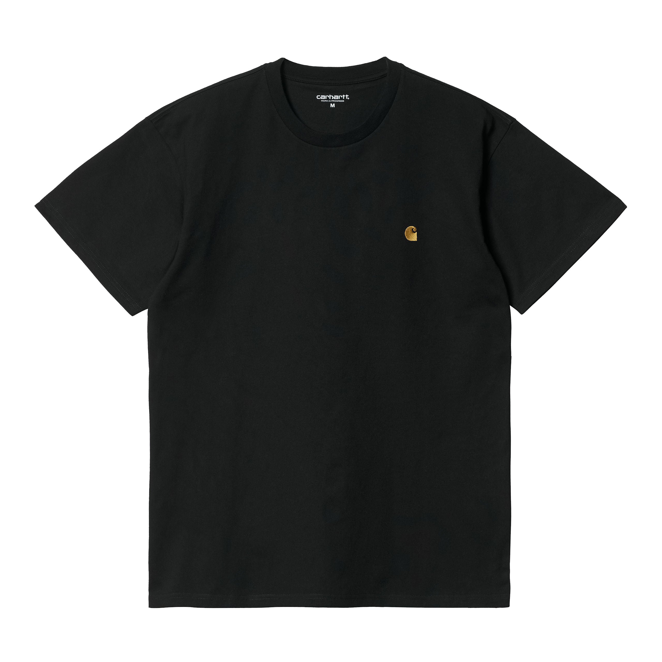 Carhartt WIP Chase Short Sleeve T-shirt - Black/Gold