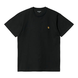 Carhartt WIP Chase Short Sleeve T-shirt - Black/Gold