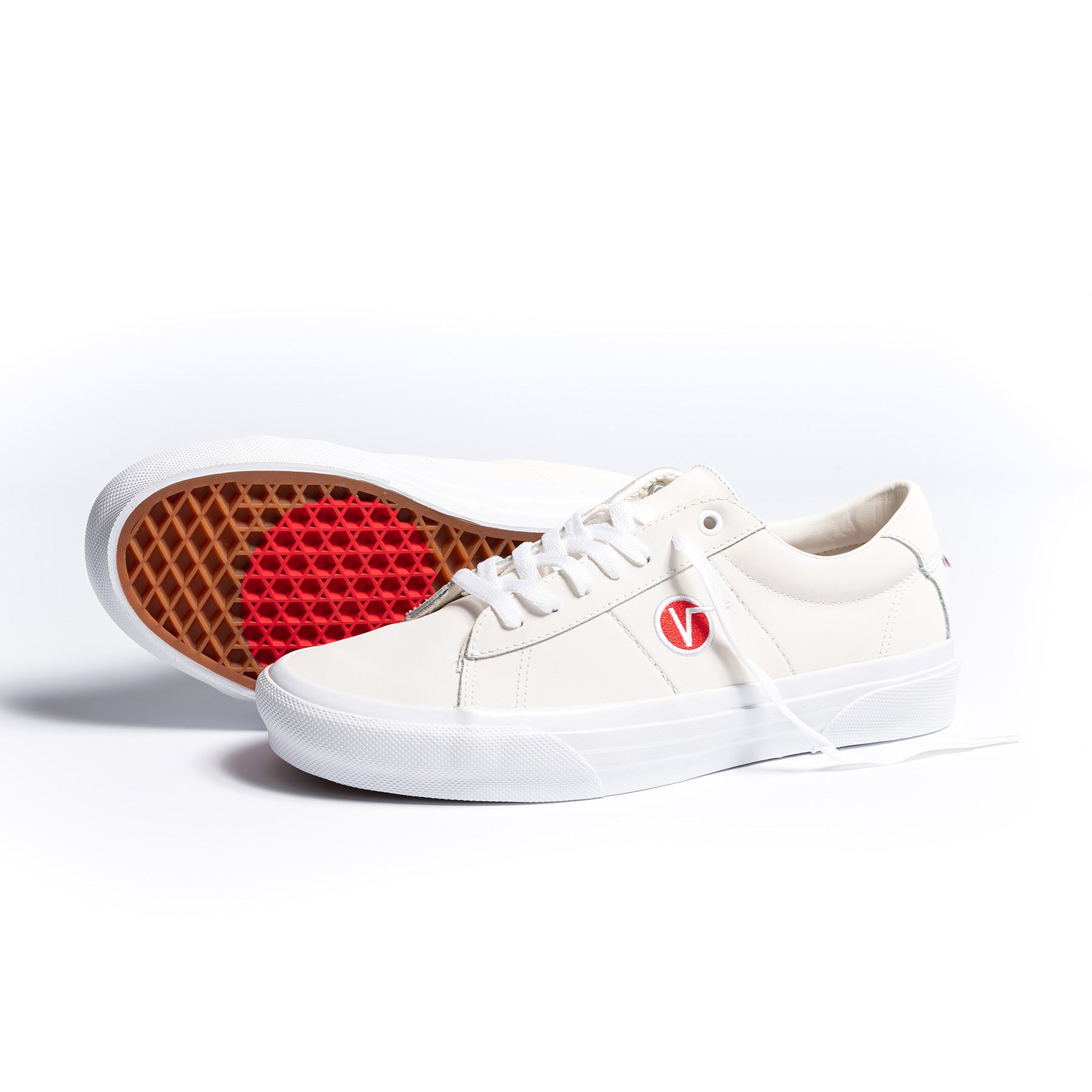 Vans x Free Skate Mag Sid Shoes - Marshmallow/White