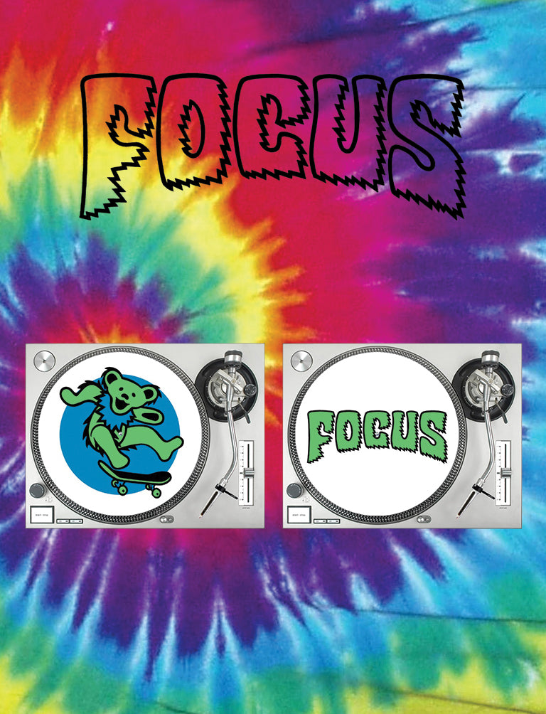 Focus Nothing Left To Do But Smile Slipmats - Pair