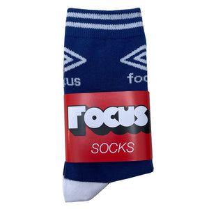 Focus Aye Aye Socks - Navy/White